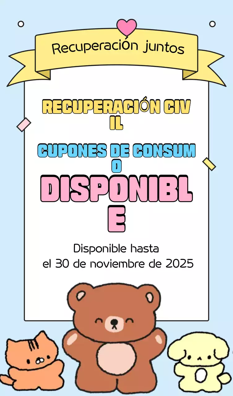 Evento de cupones para bebés Sky Blue