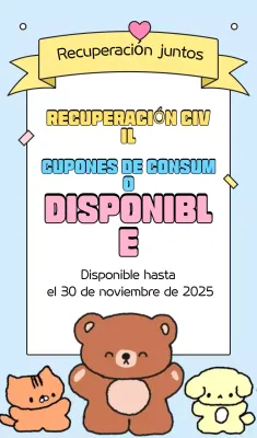 Evento de cupones para bebés Sky Blue