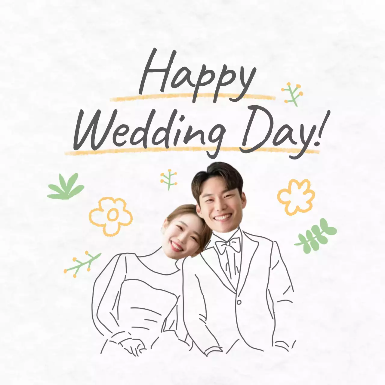 白黒 シンプル 結婚式 招待状 お祝い結婚式引出物