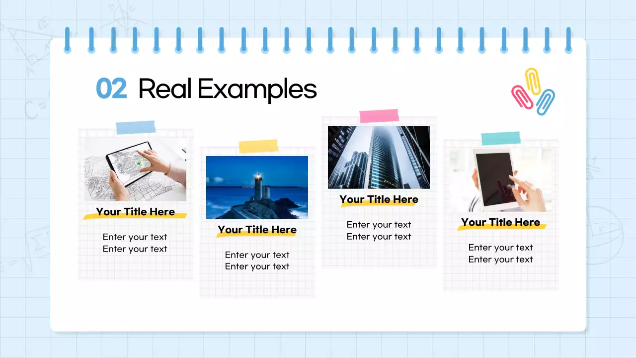 Blue Simple Math Course Presentation