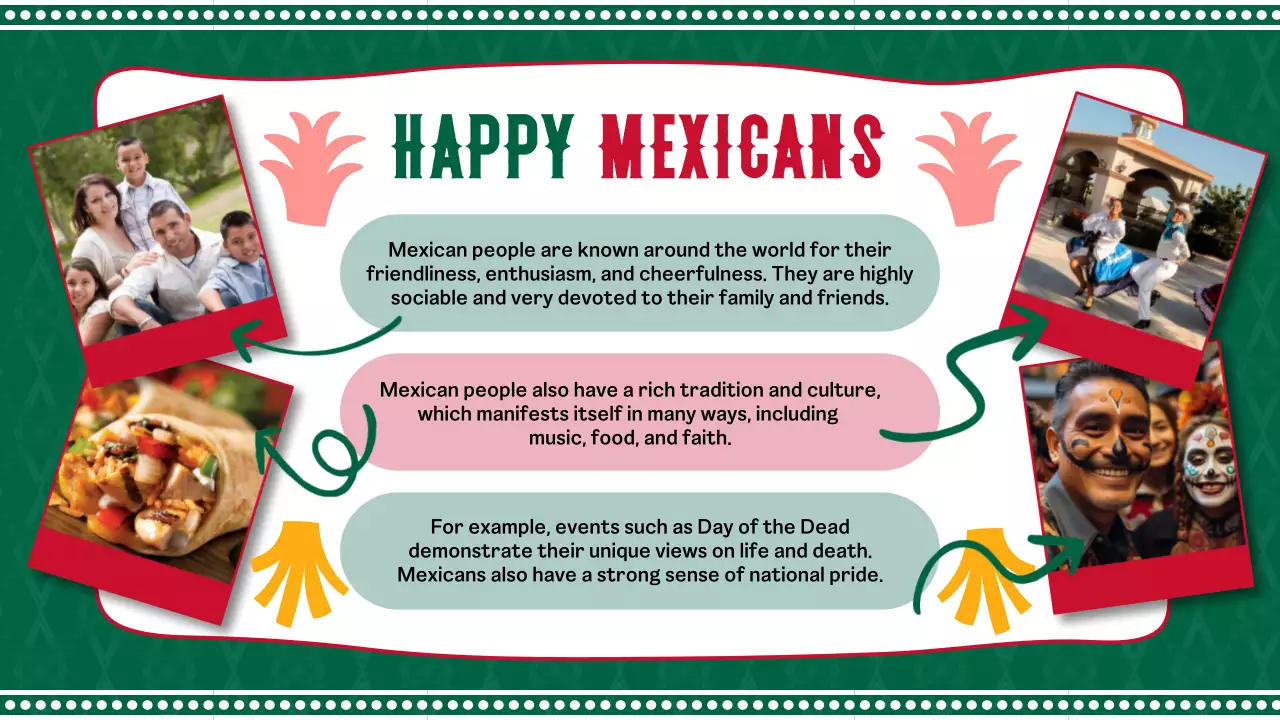 Bài thuyết trình thông báo về truyền thống xanh của Mexico