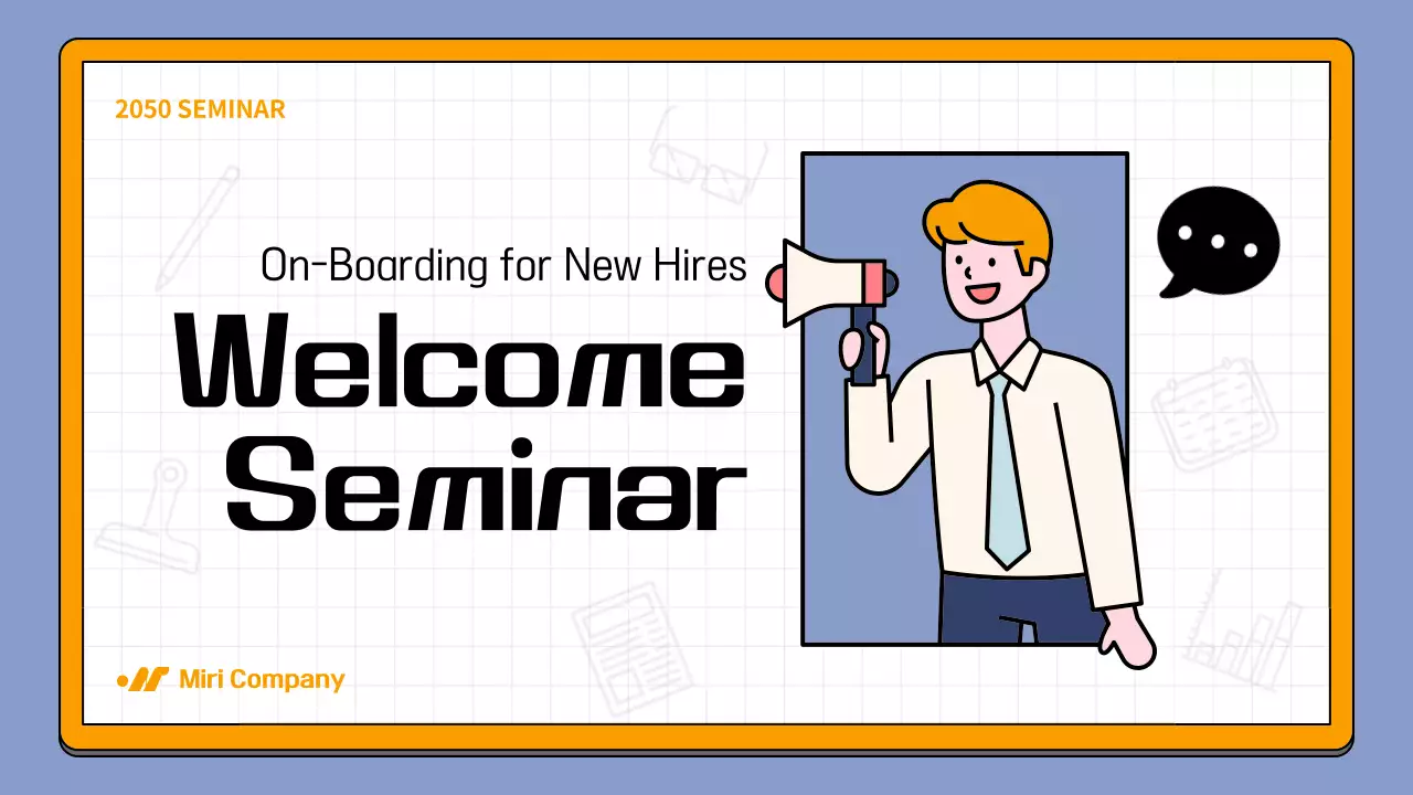 Blue Professional 온보딩 가이드 프레젠테이션