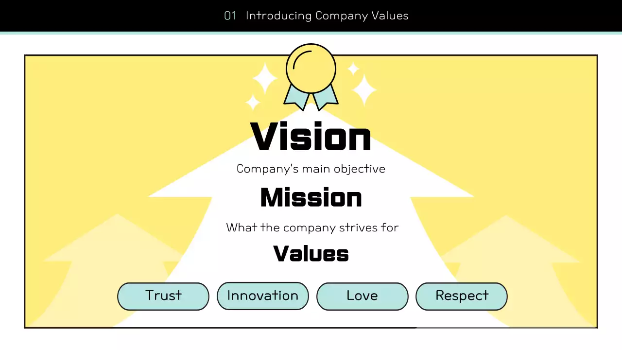 옐로우 미니멀 세미나 초대장 프레젠테이션