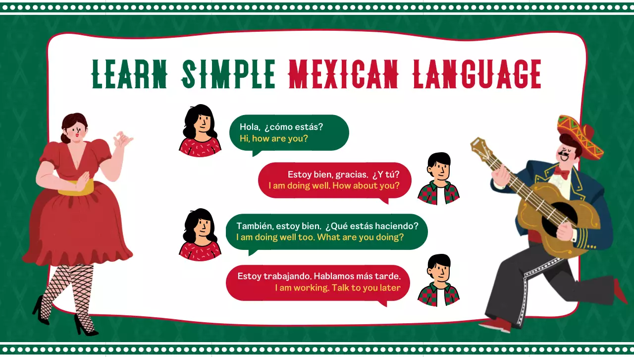 Bài thuyết trình thông báo về truyền thống xanh của Mexico