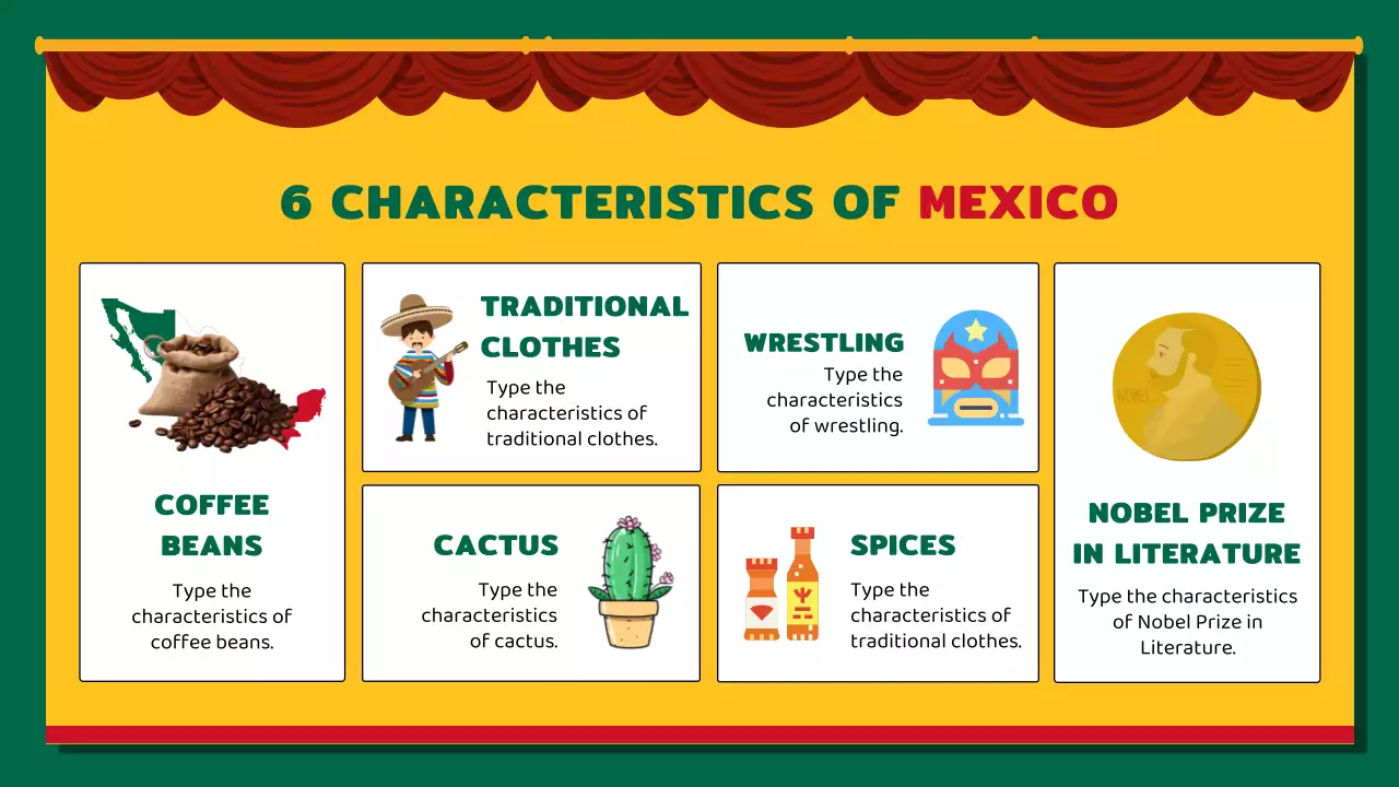 Presentasi Undangan Budaya Kuning Meksiko