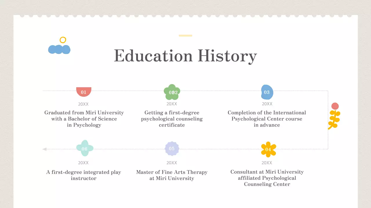 베이지색 장난기 있는 교육 프레젠테이션