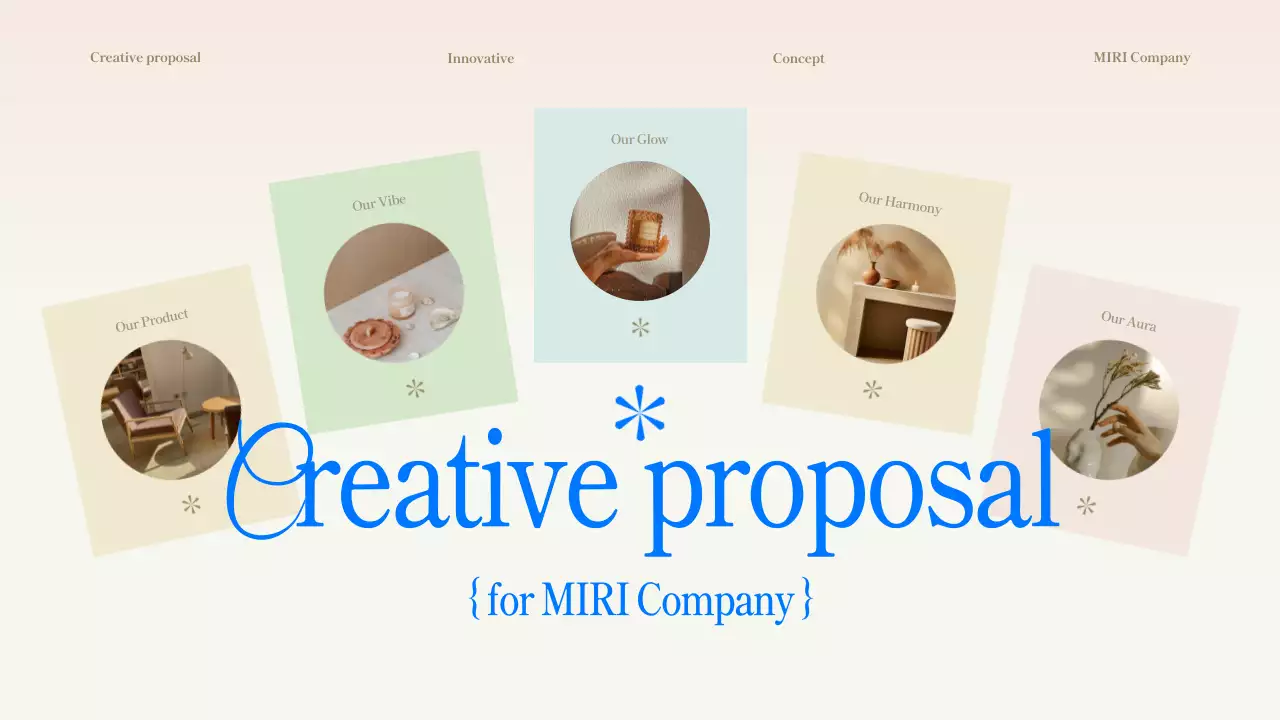 베이지 모던 비즈니스 플랜 프레젠테이션