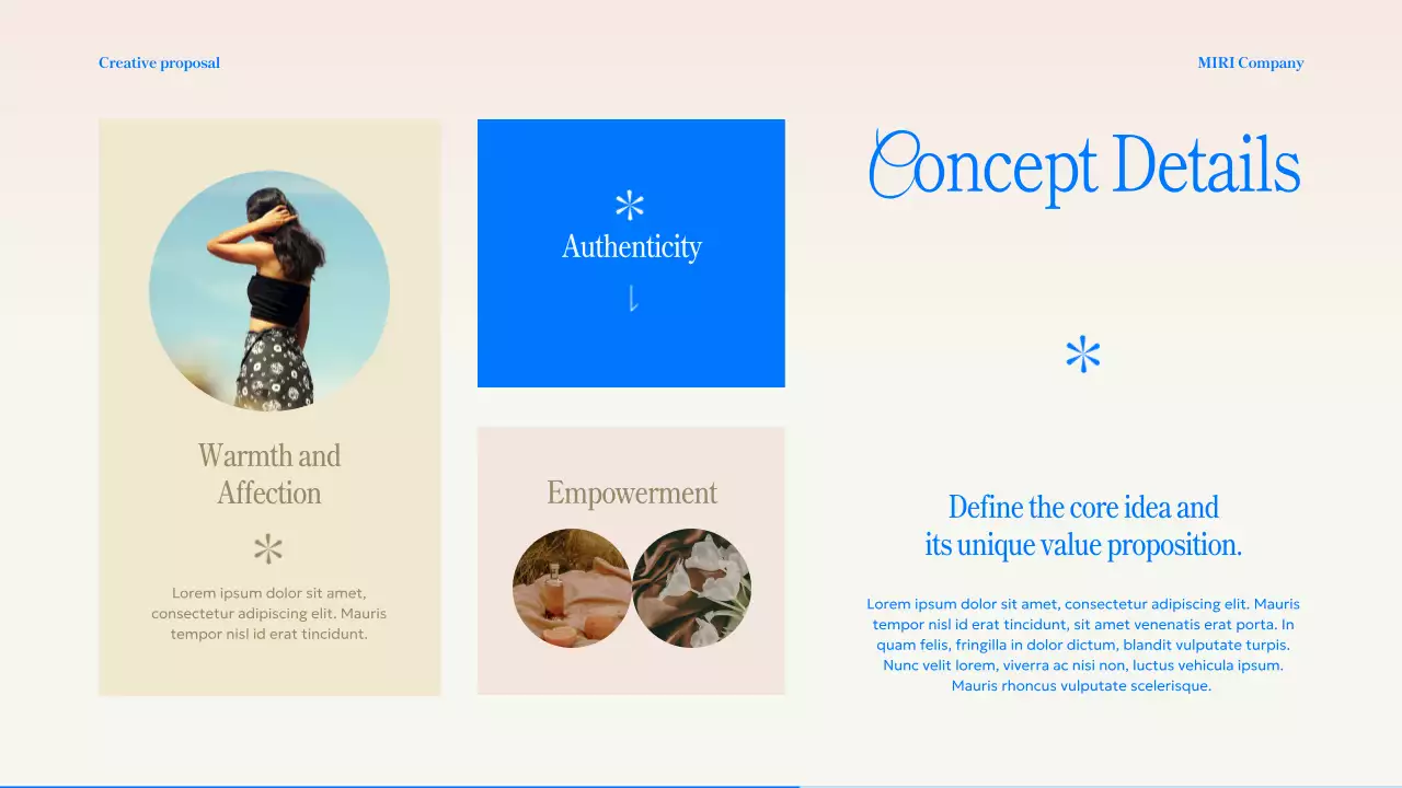 베이지 모던 비즈니스 플랜 프레젠테이션