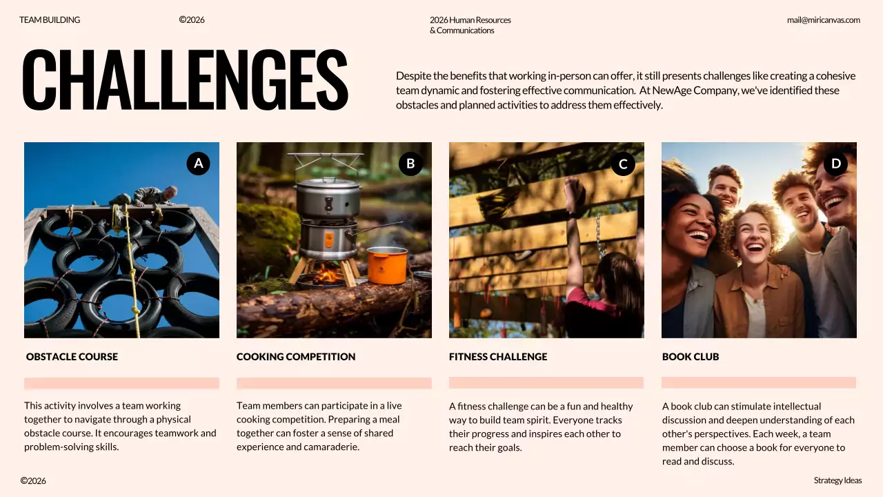 Beige Professional Team Presentation