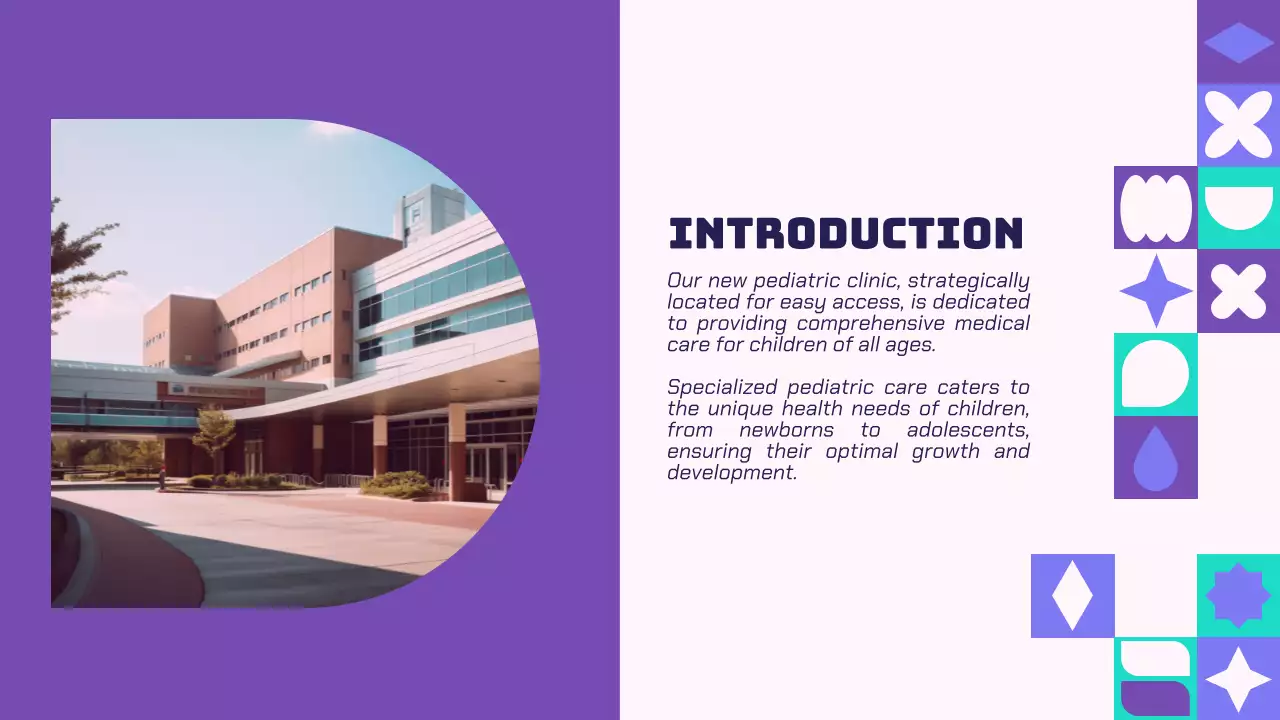 Purple Modern Healthcare Promotion Presentation