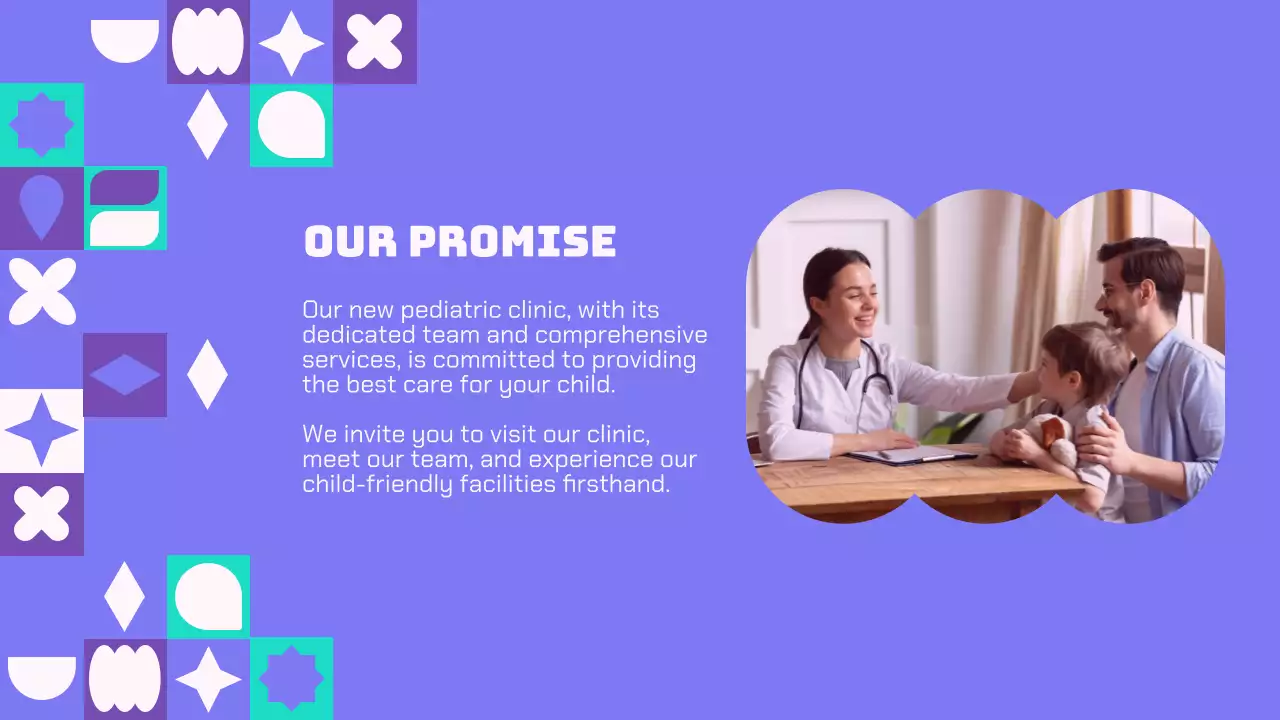 Purple Modern Healthcare Promotion Presentation