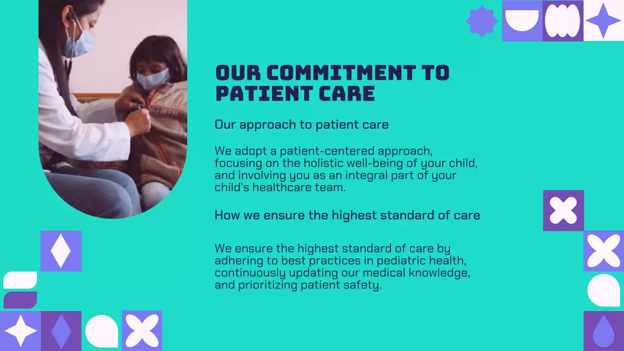 Purple Modern Healthcare Promotion Presentation