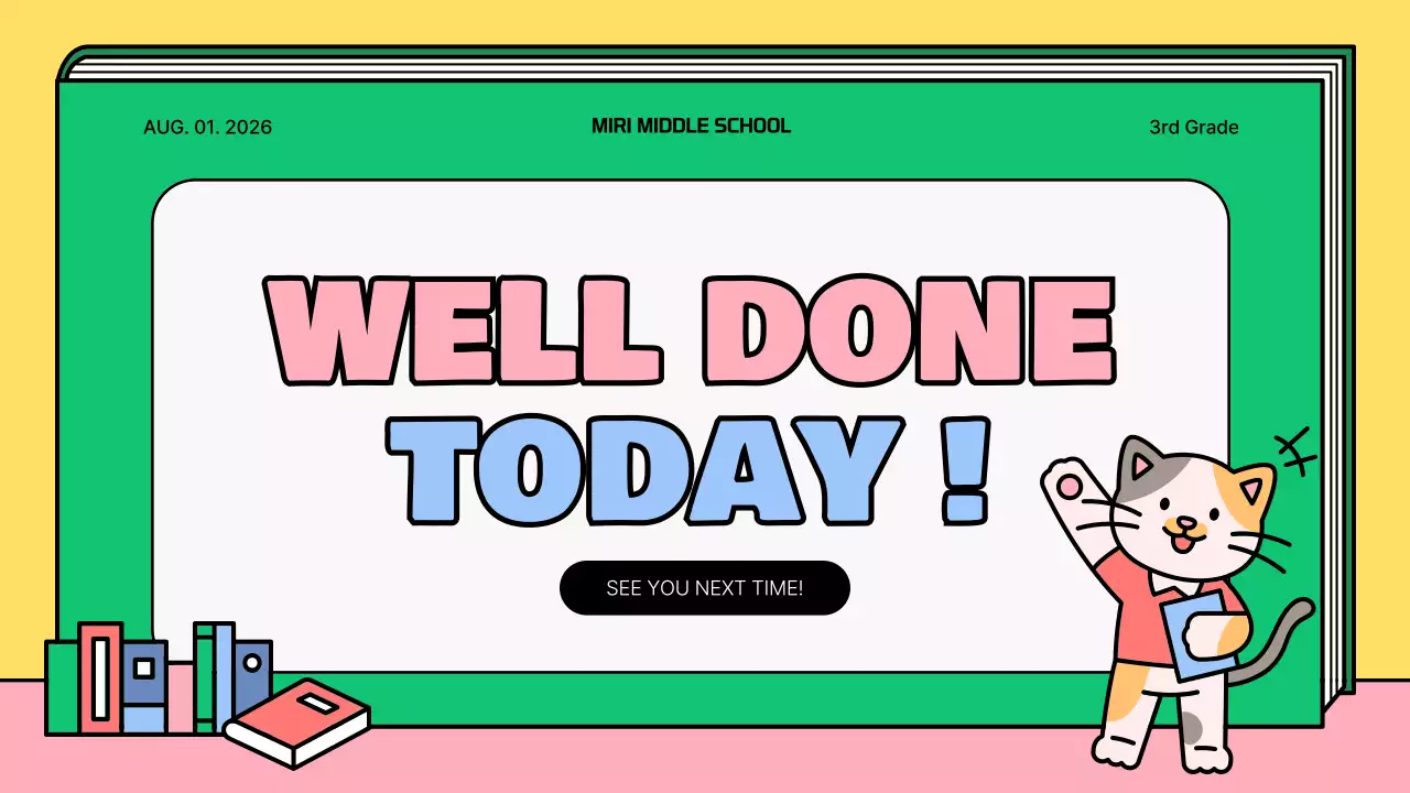 Pink Playful Reading Guide Presentation