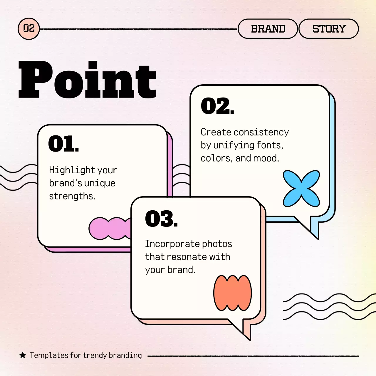 Pastel Trendy Branding Template Instagram Carousel