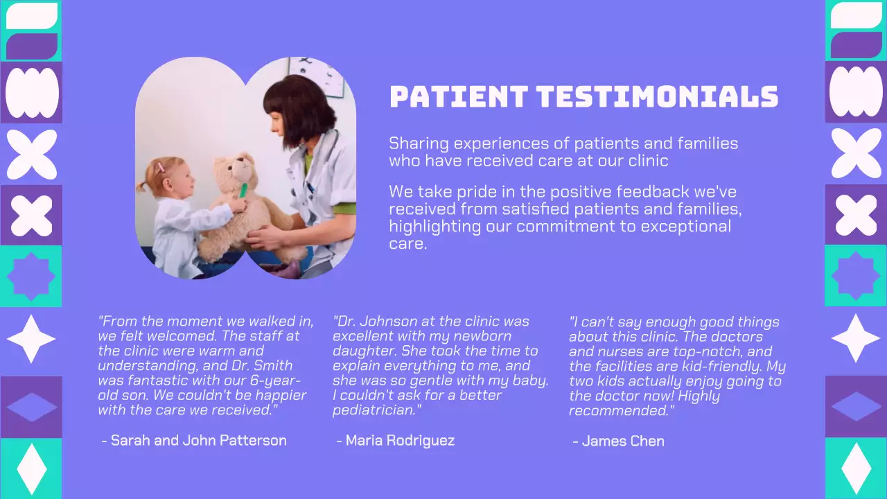 Purple Modern Healthcare Promotion Presentation