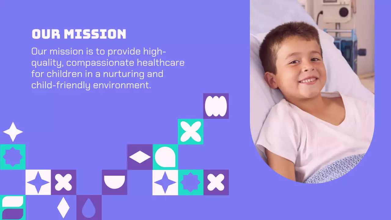 Purple Modern Healthcare Promotion Presentation