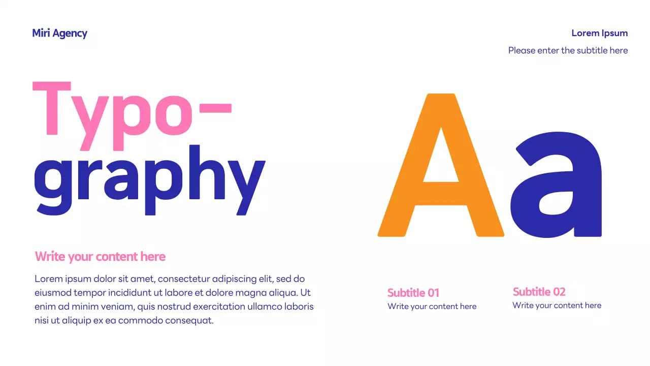 Blue Trendy Creative Agency Introduction Presentation