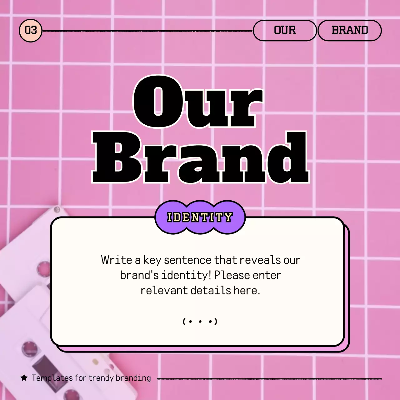 Pastel Trendy Branding Template Instagram Carousel