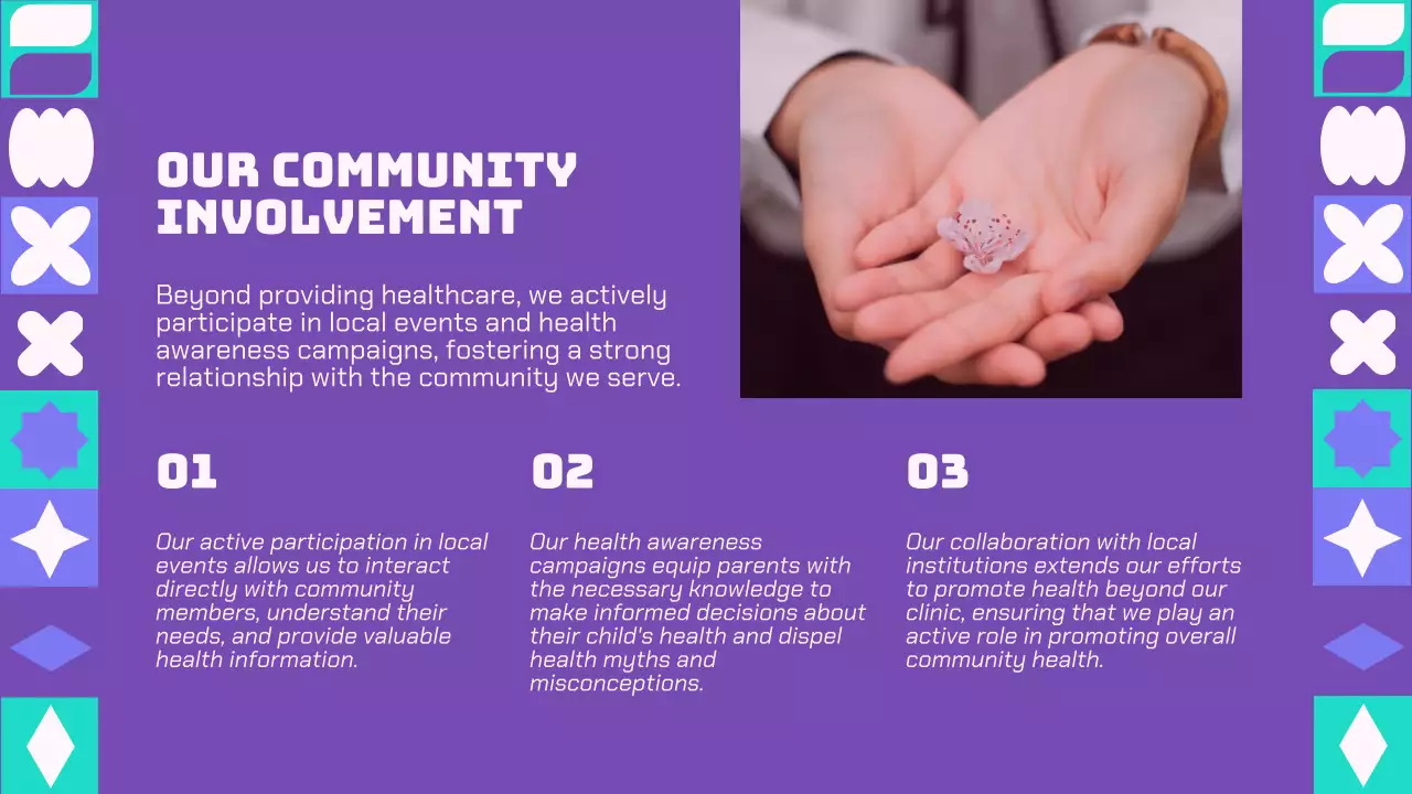 Purple Modern Healthcare Promotion Presentation