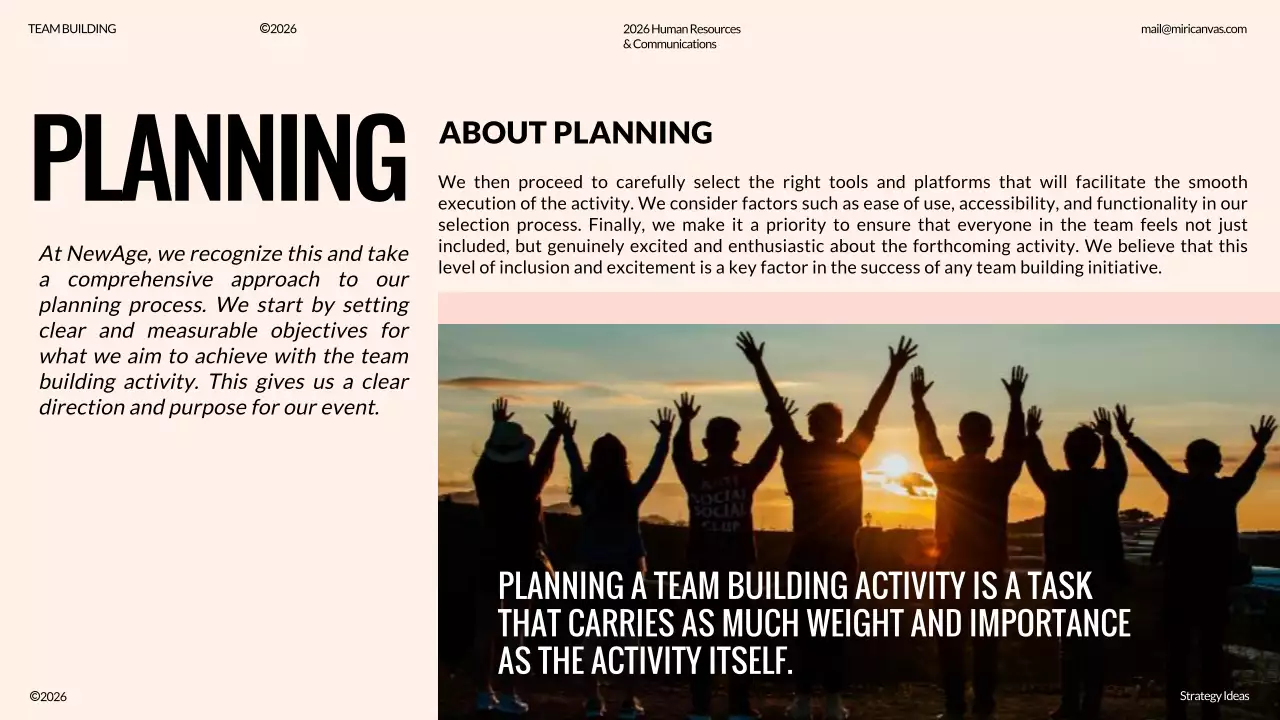 Beige Professional Team Presentation