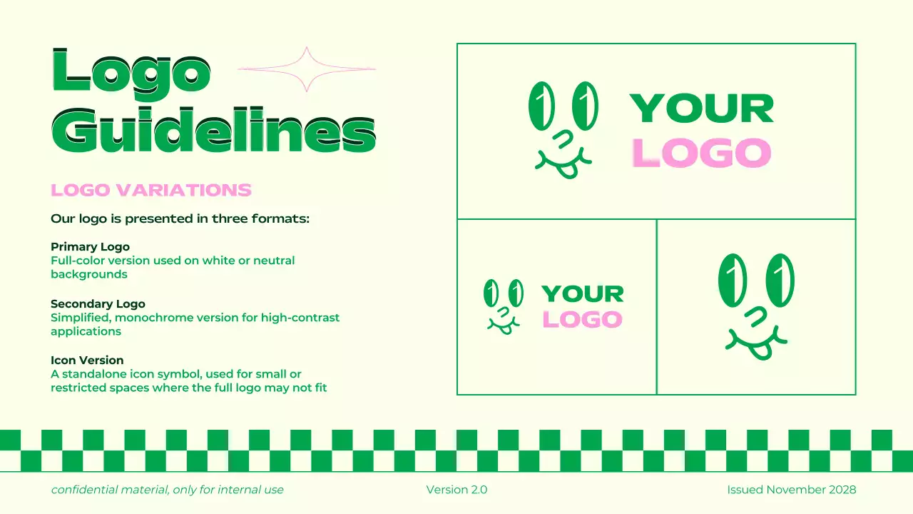 Green Modern Brand Guidelines Presentation