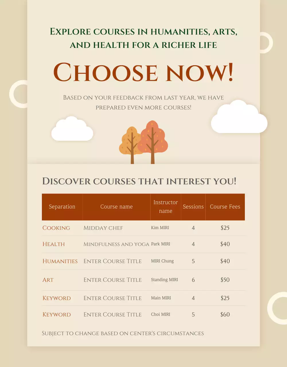 Beige Traditional Cultural Recruitment Invitation Poster