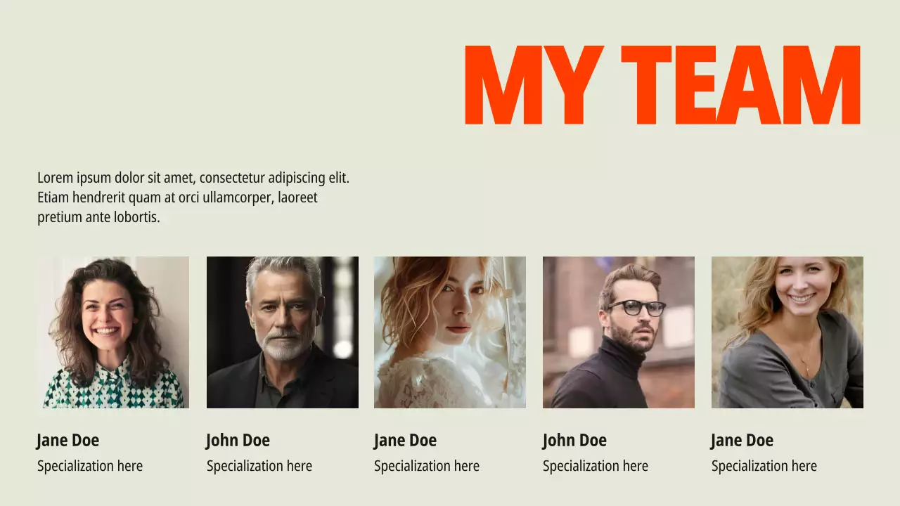 Beige Modern Film Portfolio Presentation