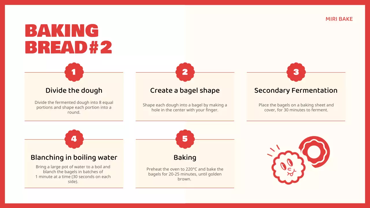 Red Modern Vegan Class Guide Presentation