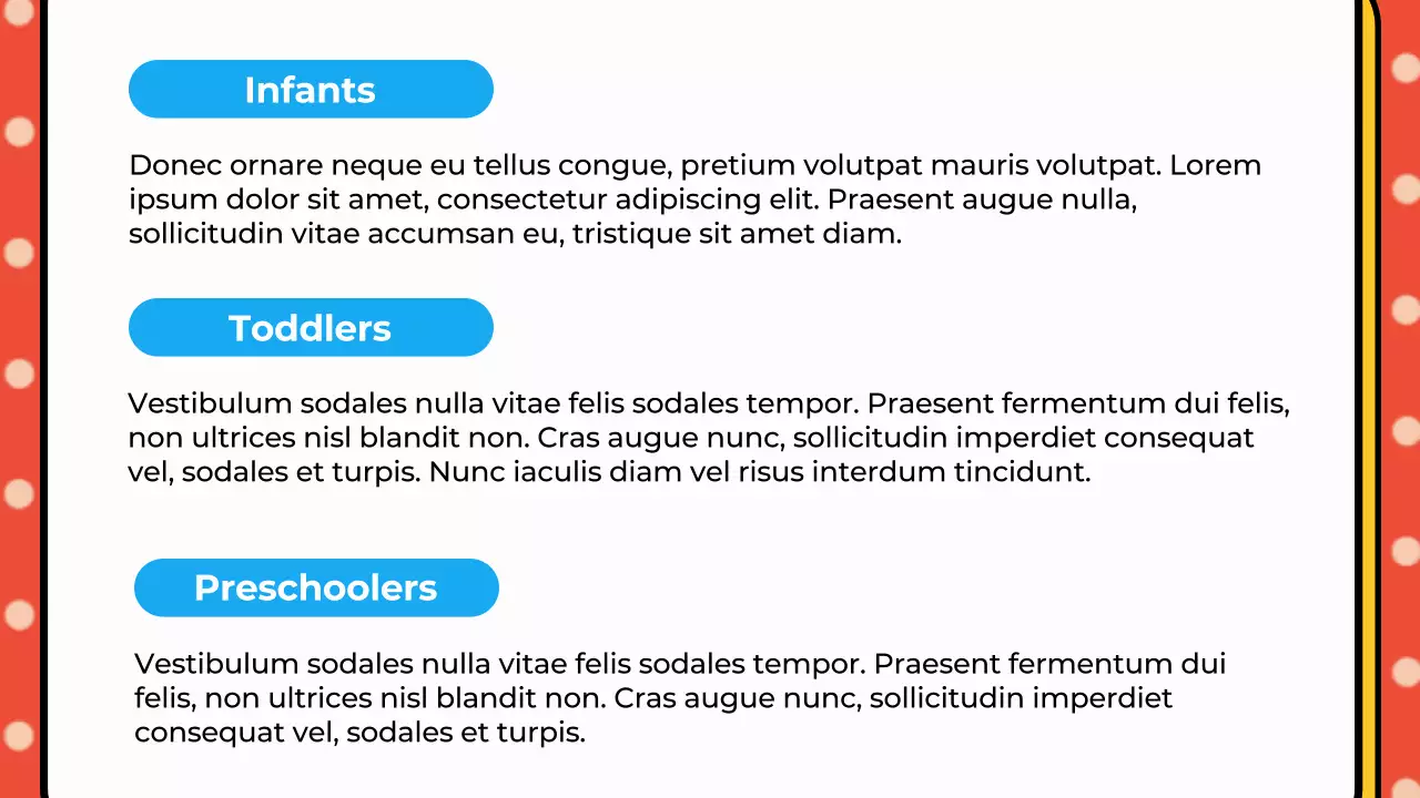 Yellow Playful Daycare Promotion Presentation