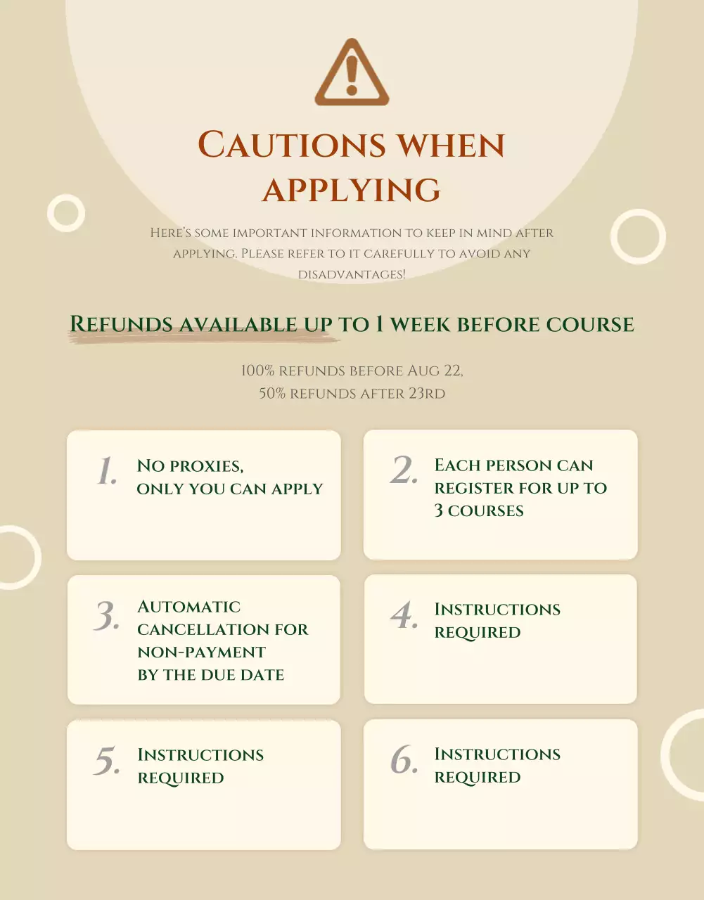 Beige Traditional Cultural Recruitment Invitation Poster