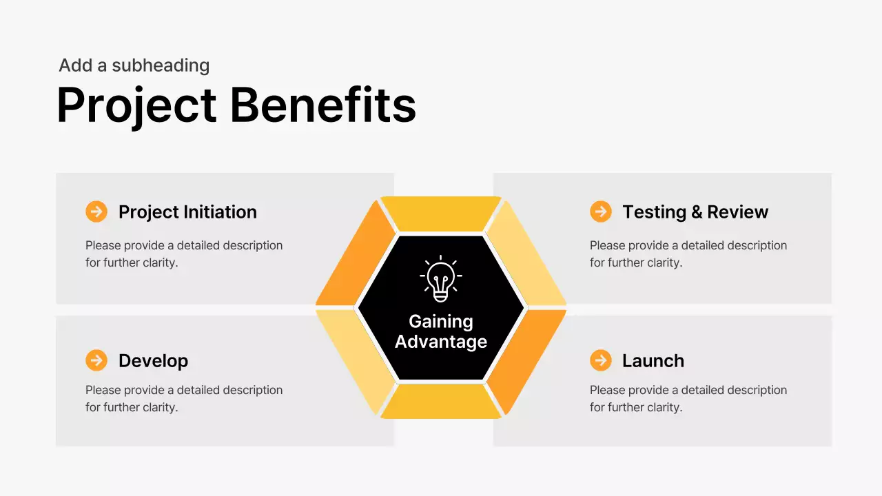 Apresentação do documento de proposta do projeto Yellow Modern