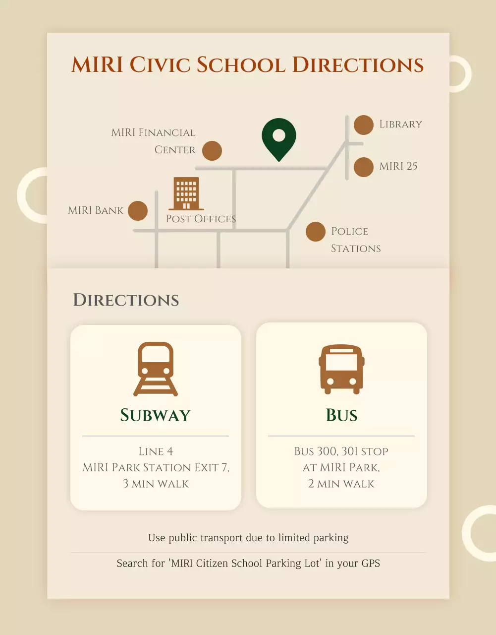 Beige Traditional Cultural Recruitment Invitation Poster