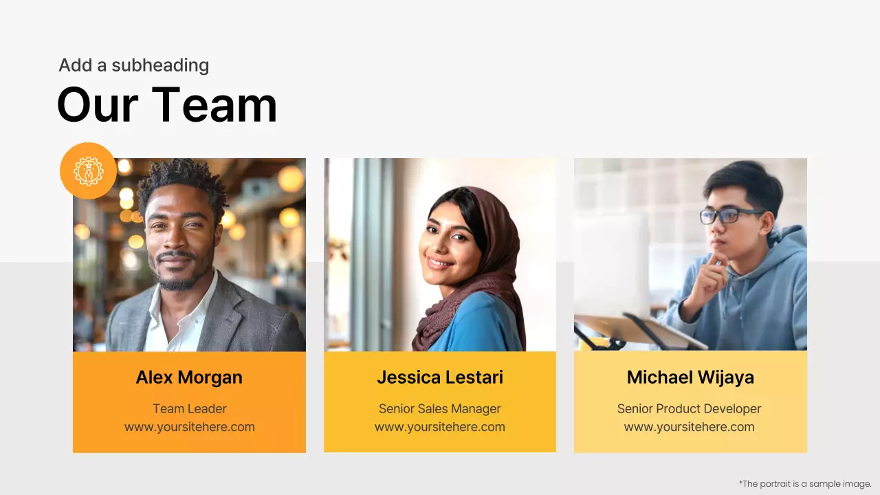 Apresentação do documento de proposta do projeto Yellow Modern