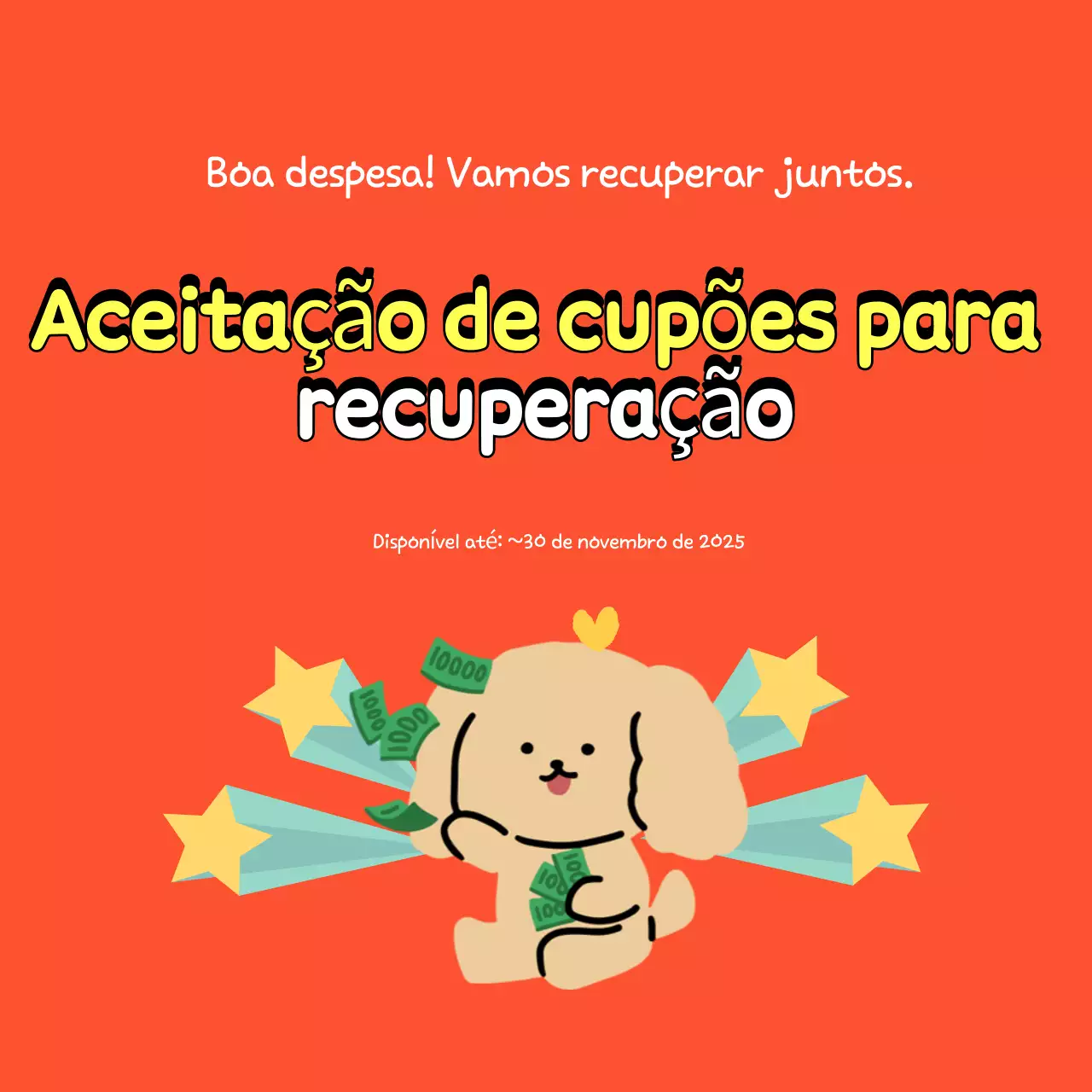Promoção de Cupom de Consumo Orange Baby Lovely