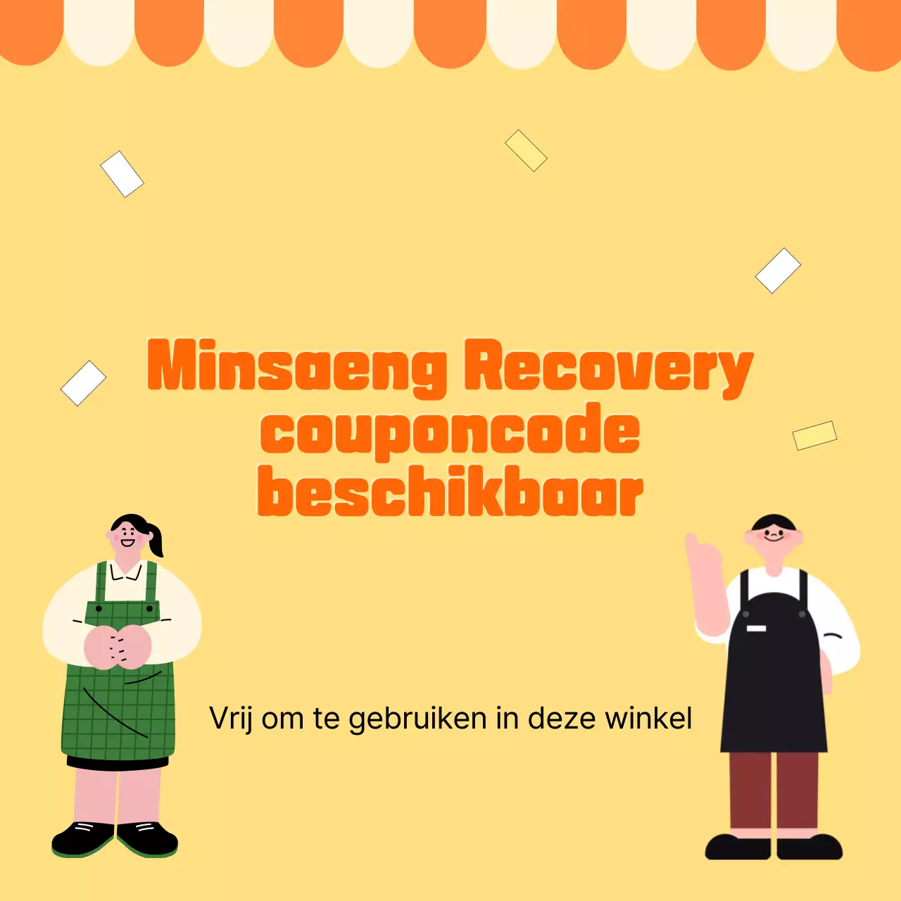 Advertentie voor kortingsbonnen voor Orange Baby