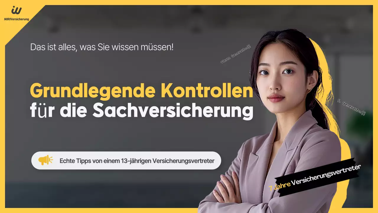 Yellows einfacher Versicherungsinformationsleitfaden