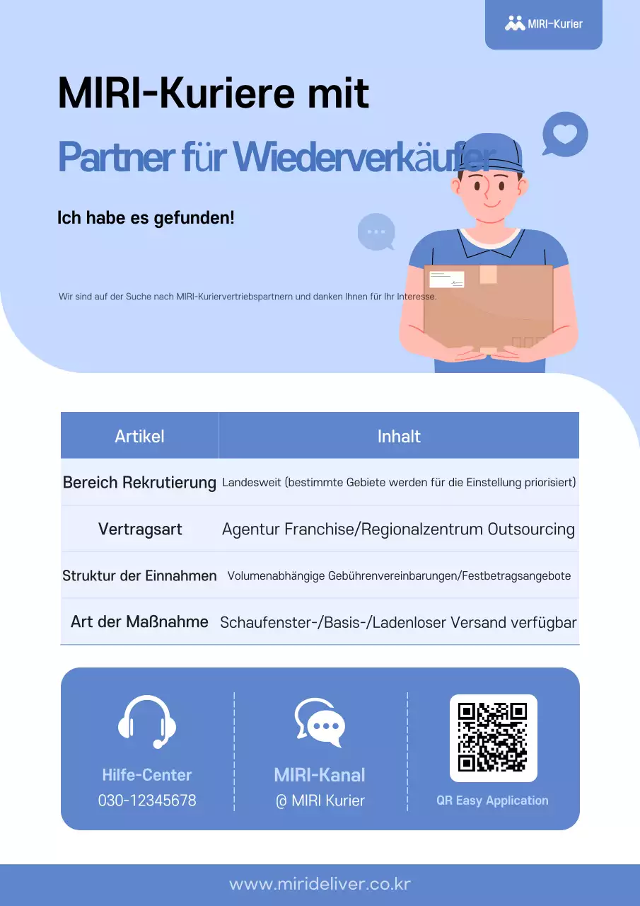 Leitfaden zur Partnerrekrutierung von Sky Blue Clean