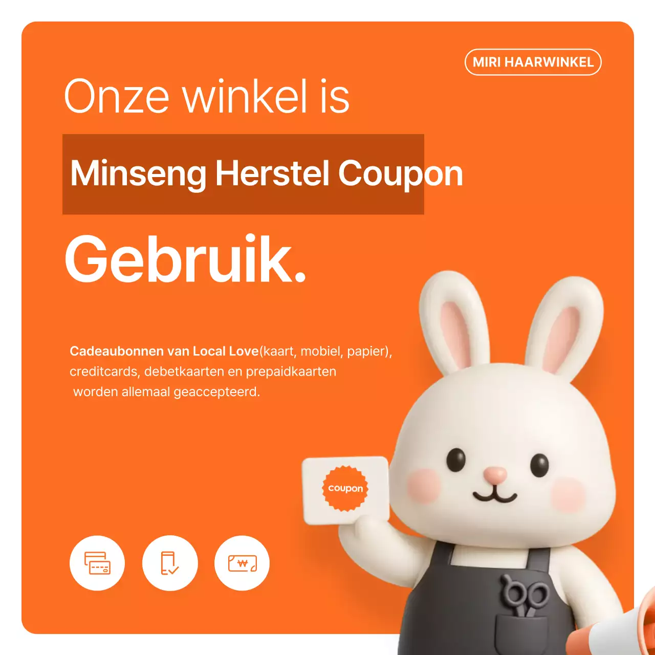 Informatie over de beschikbaarheid van de Orange Baby's Life Recovery Coupon