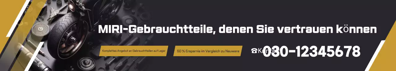 braune moderne Autowerbung