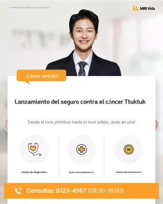 Anuncio de seguros de Simple Orange