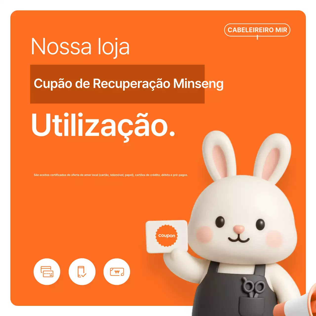 Informações sobre a disponibilidade do Cupom de Recuperação Orange Baby's Life