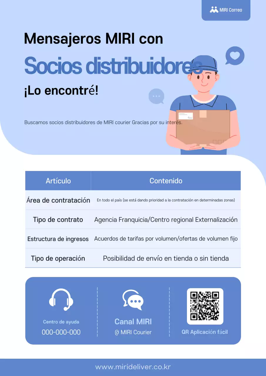 Guía de contratación de socios de Sky Blue Clean