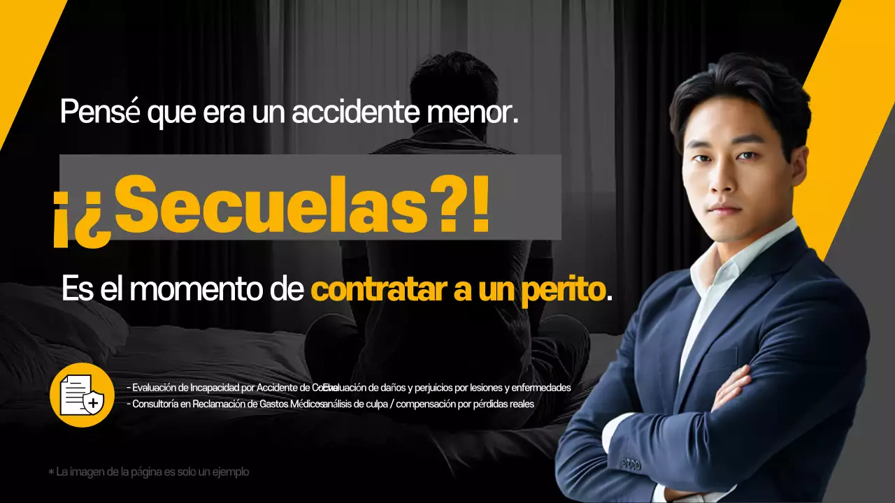 Anuncio de Orange Modern Loss Adjuster