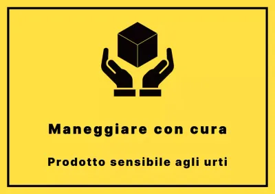 Linee guida di sicurezza semplici gialle