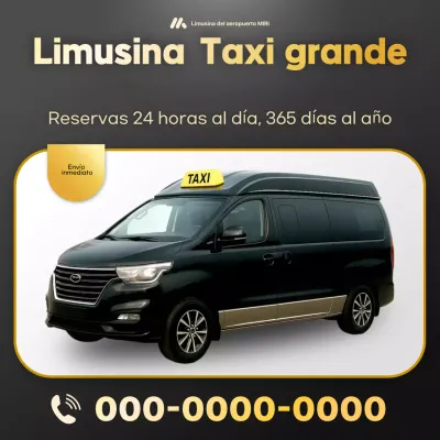 Anuncio de tráfico moderno negro