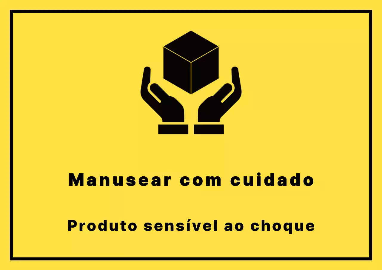 Diretrizes de segurança simples amarelas