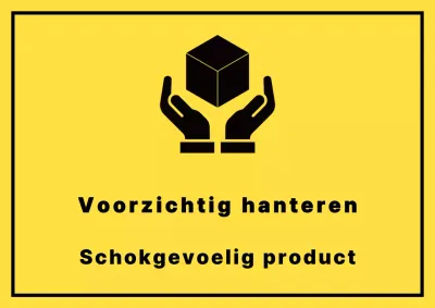 Gele eenvoudige veiligheidsrichtlijnen