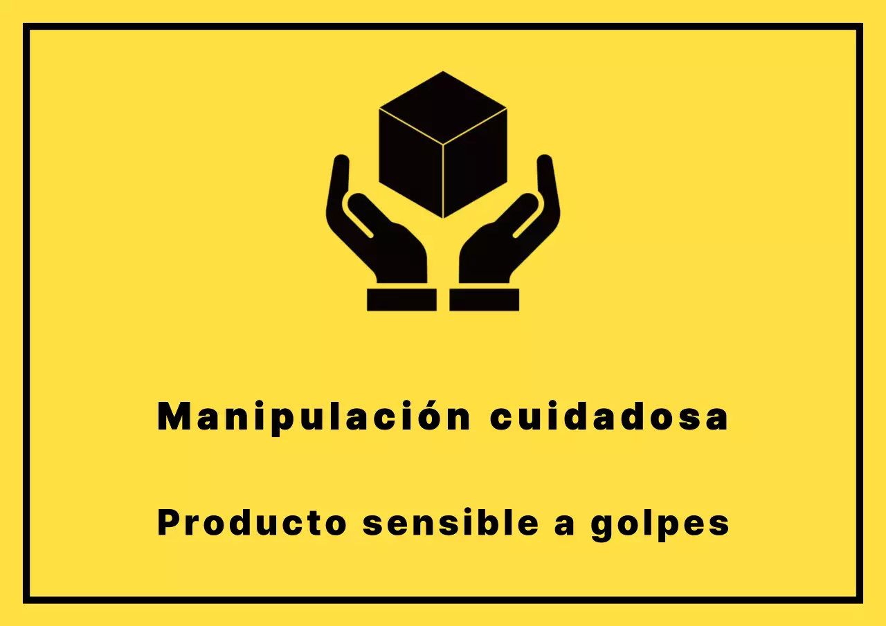 Pautas de seguridad sencillas amarillas