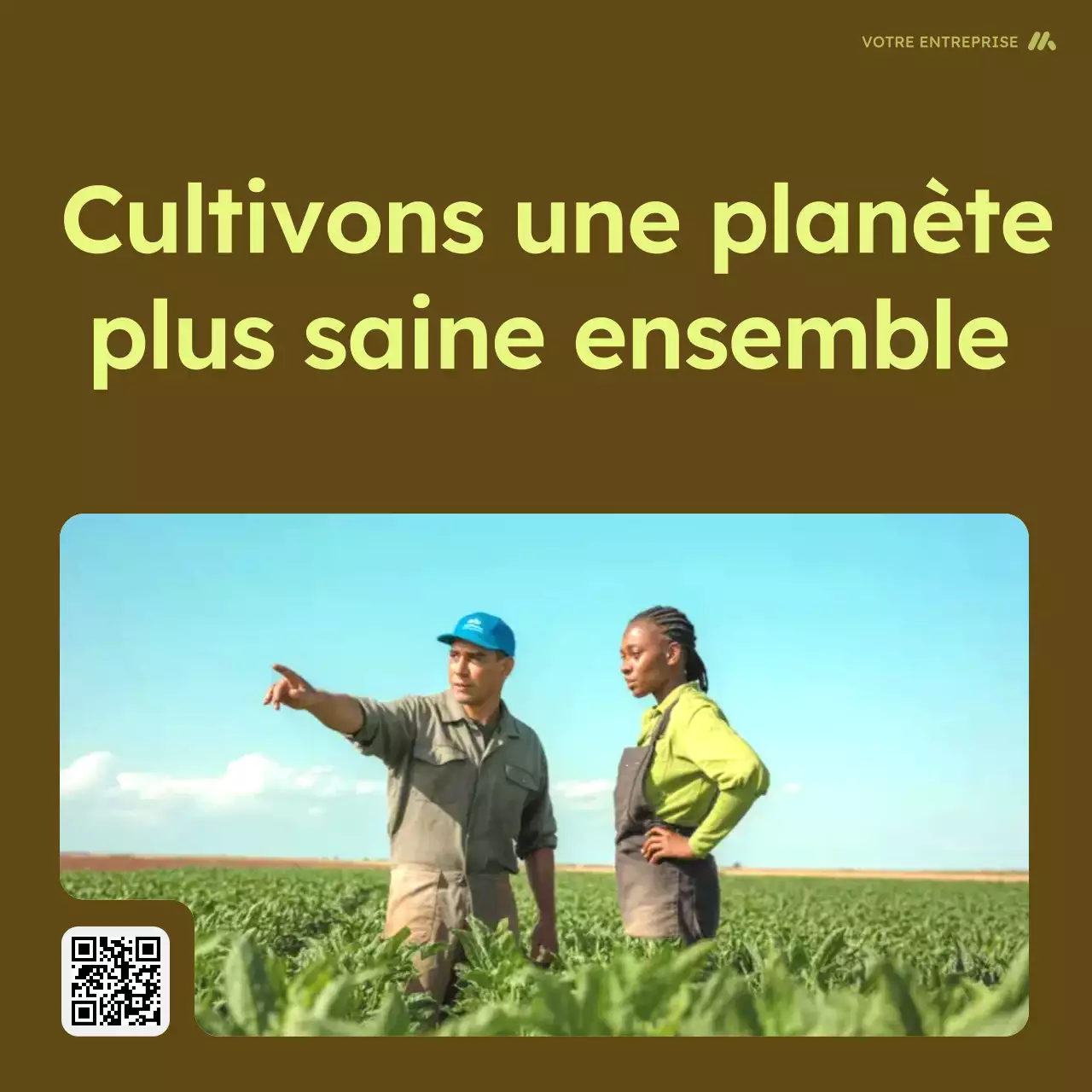 Carrousel de promotion de l'agriculture moderne de Brown