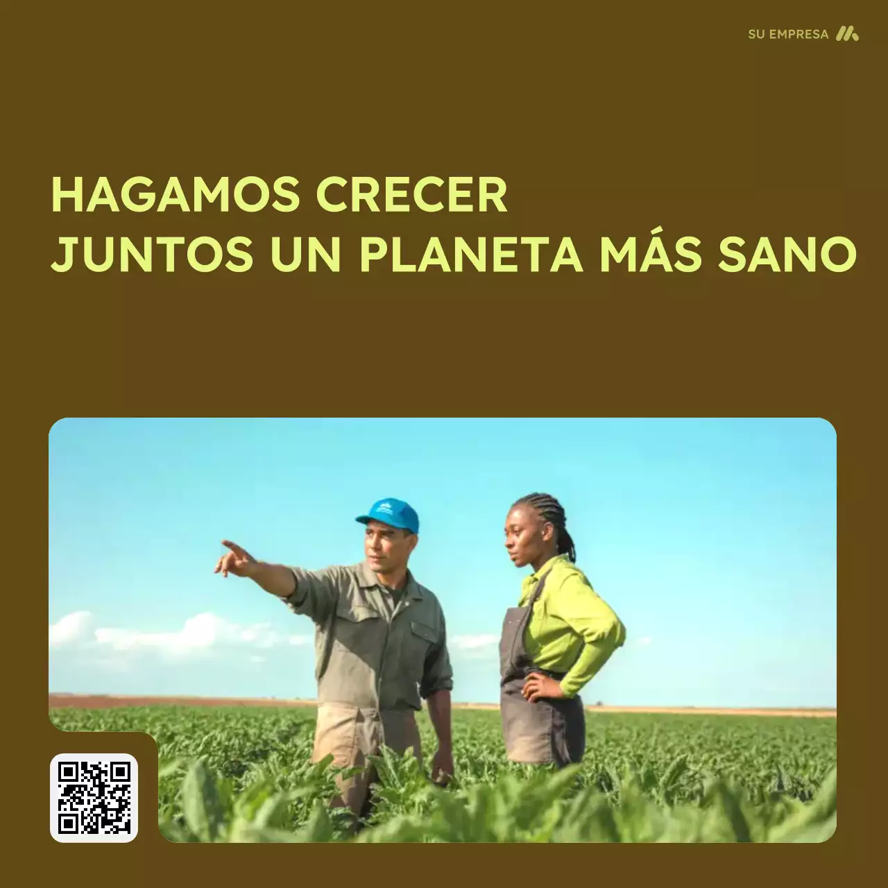 Carrusel de promoción de la agricultura moderna de Brown